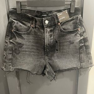Express Super Stretch Mom Shorts / new with tags